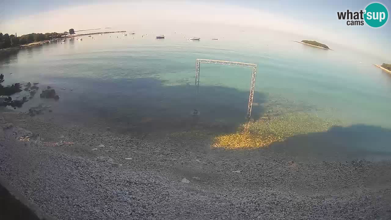 Camping Mon Perin – Bale – Istria webcam Croatia