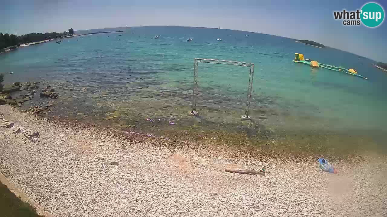 Camping Mon Perin – Bale – Istria webcam Croatia