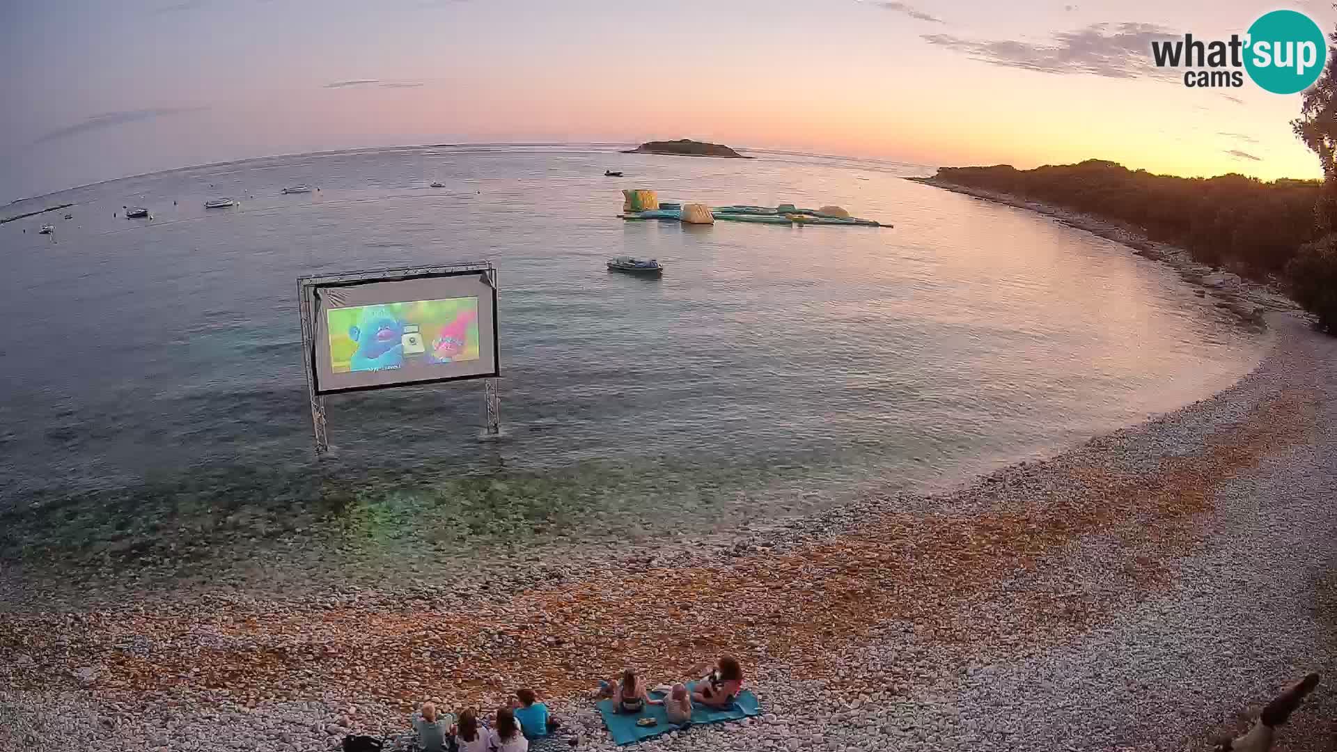 Camping Mon Perin – Bale – Istria webcam Croatia
