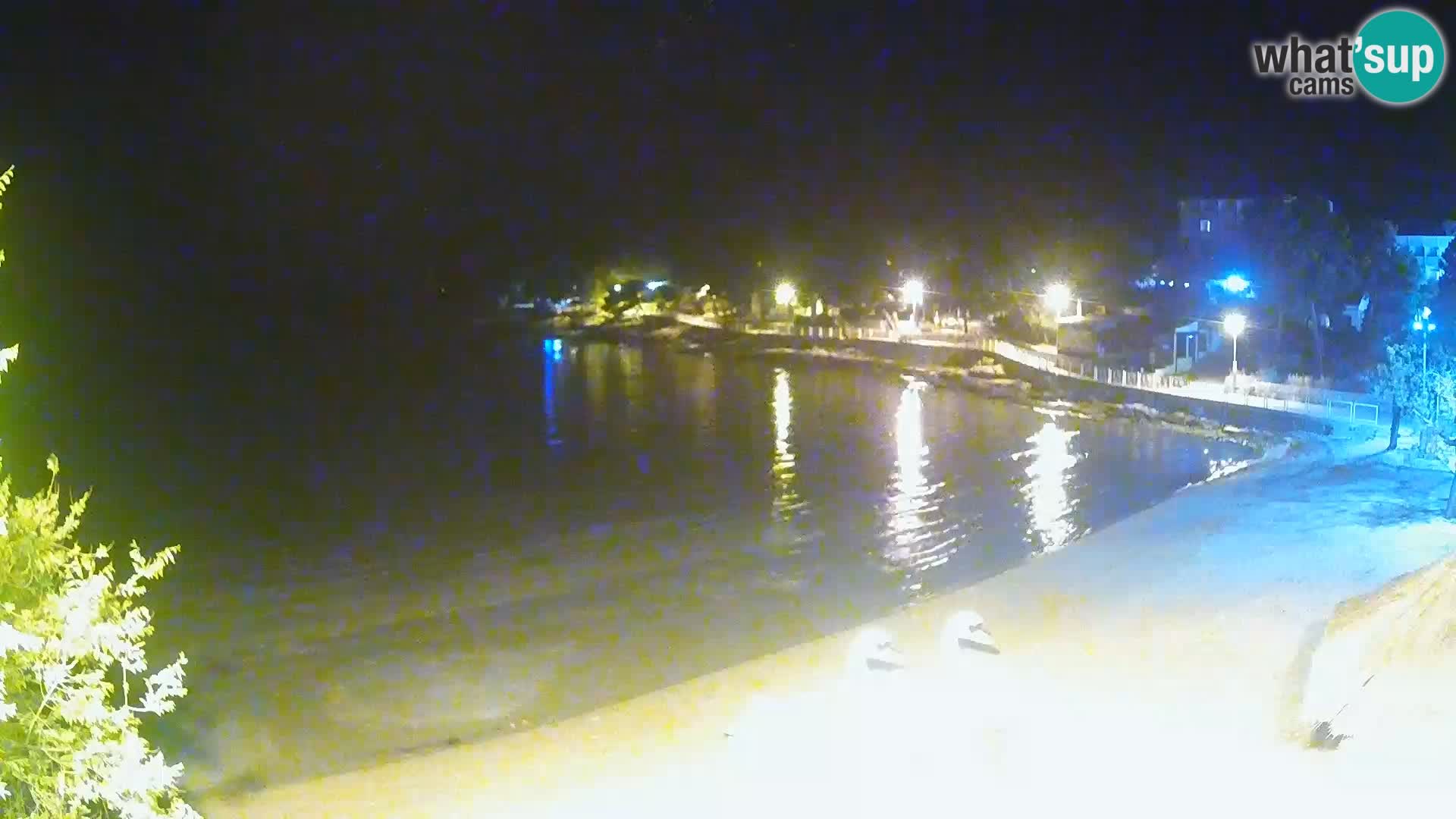 Strand Slanica Murter – webcam