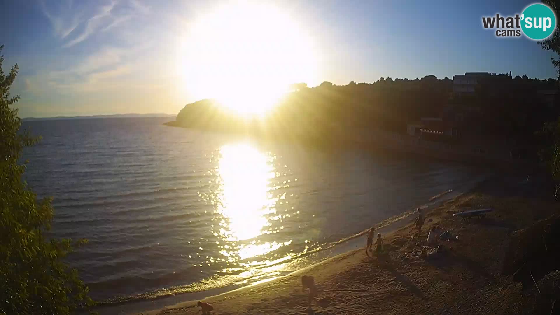 Plaža Slanica Murter – web kamera