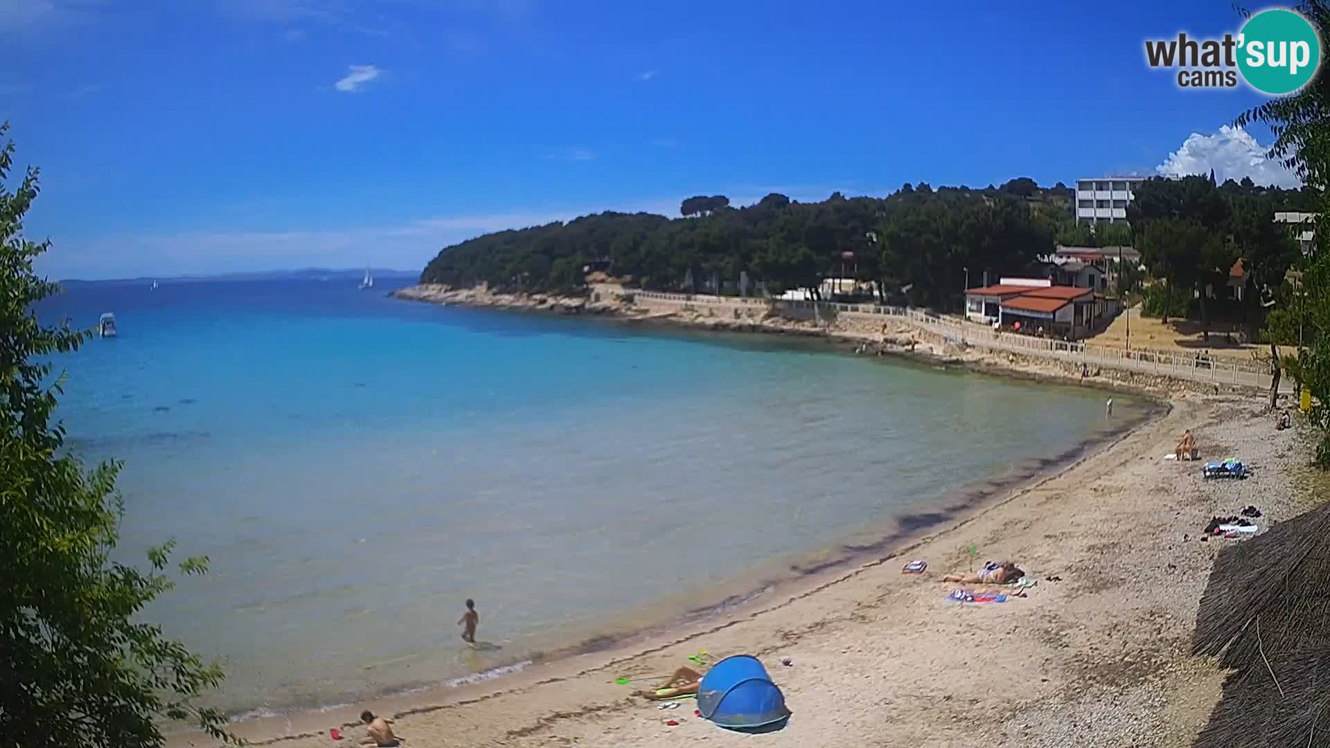Plaža Slanica Murter – web kamera