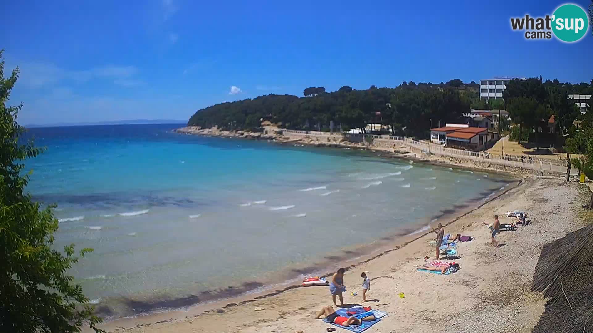 Strand Slanica Murter – webcam