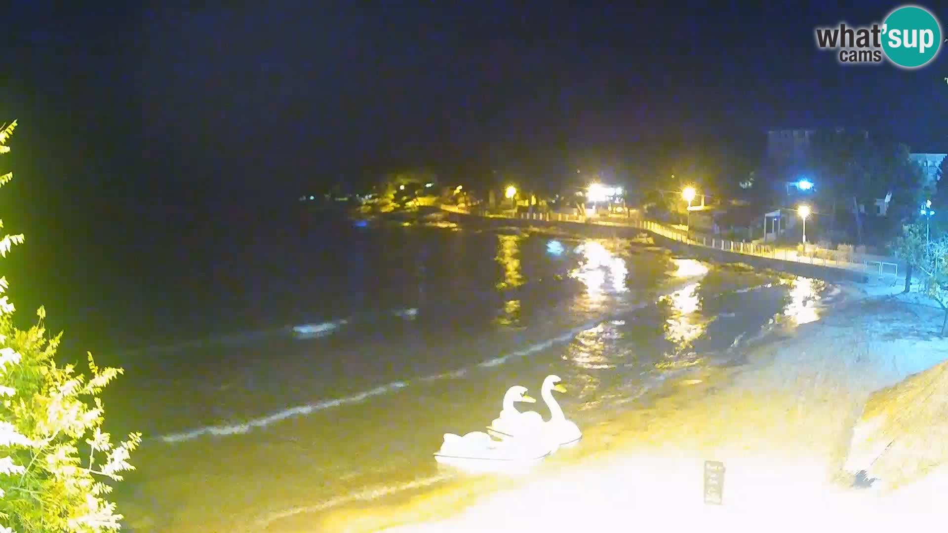Plaža Slanica Murter – kamera v živo