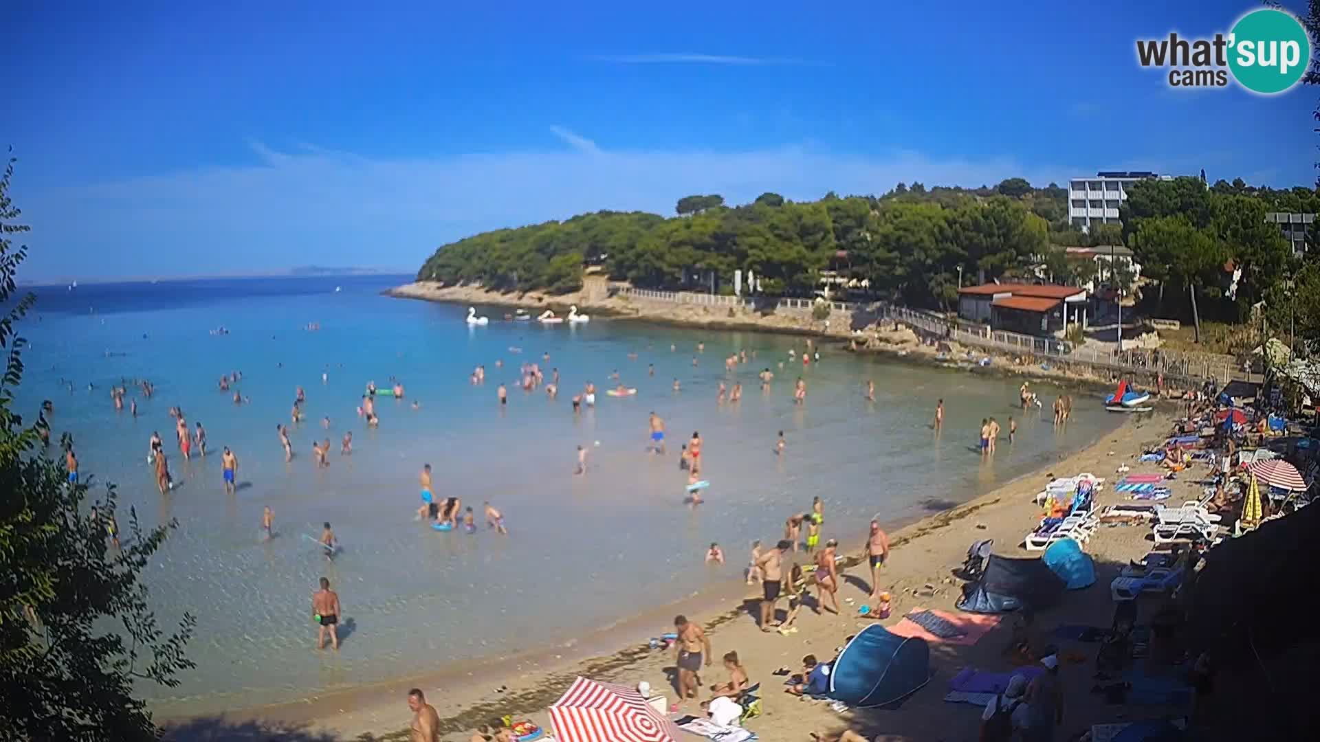 Plaža Slanica Murter – kamera v živo