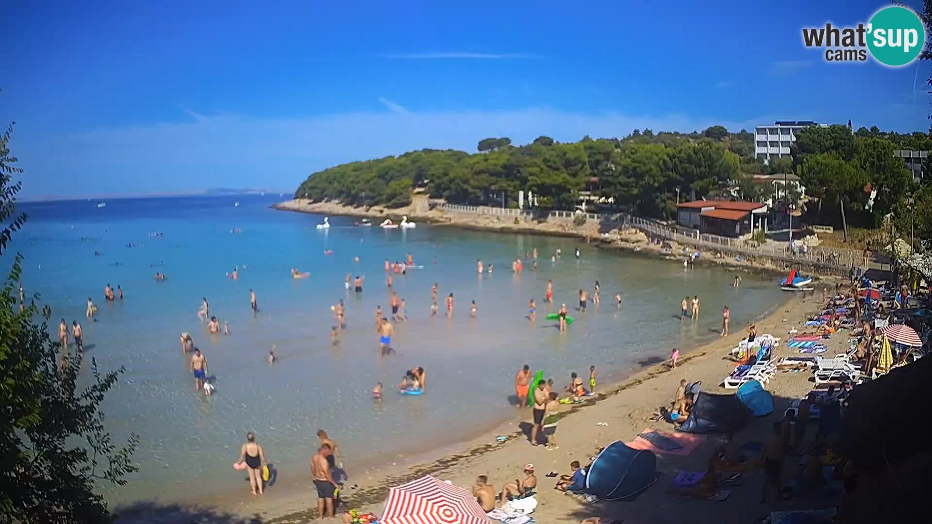 Plaža Slanica Murter – kamera v živo