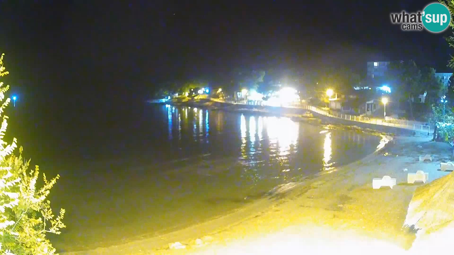 Strand Slanica Murter – webcam