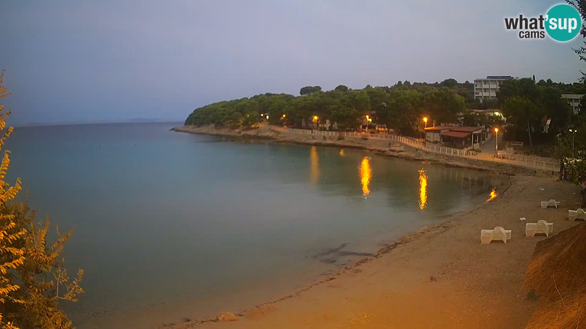 Strand Slanica Murter – webcam