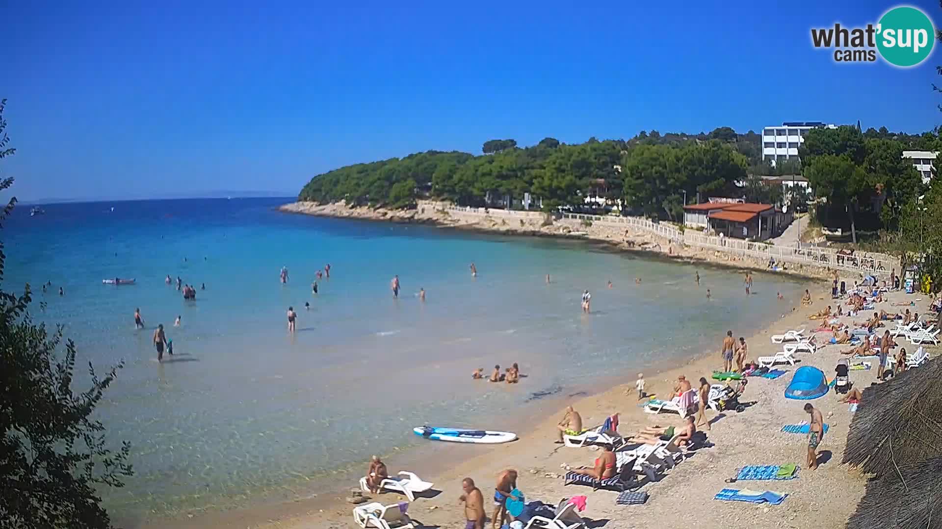 Plaža Slanica Murter – web kamera