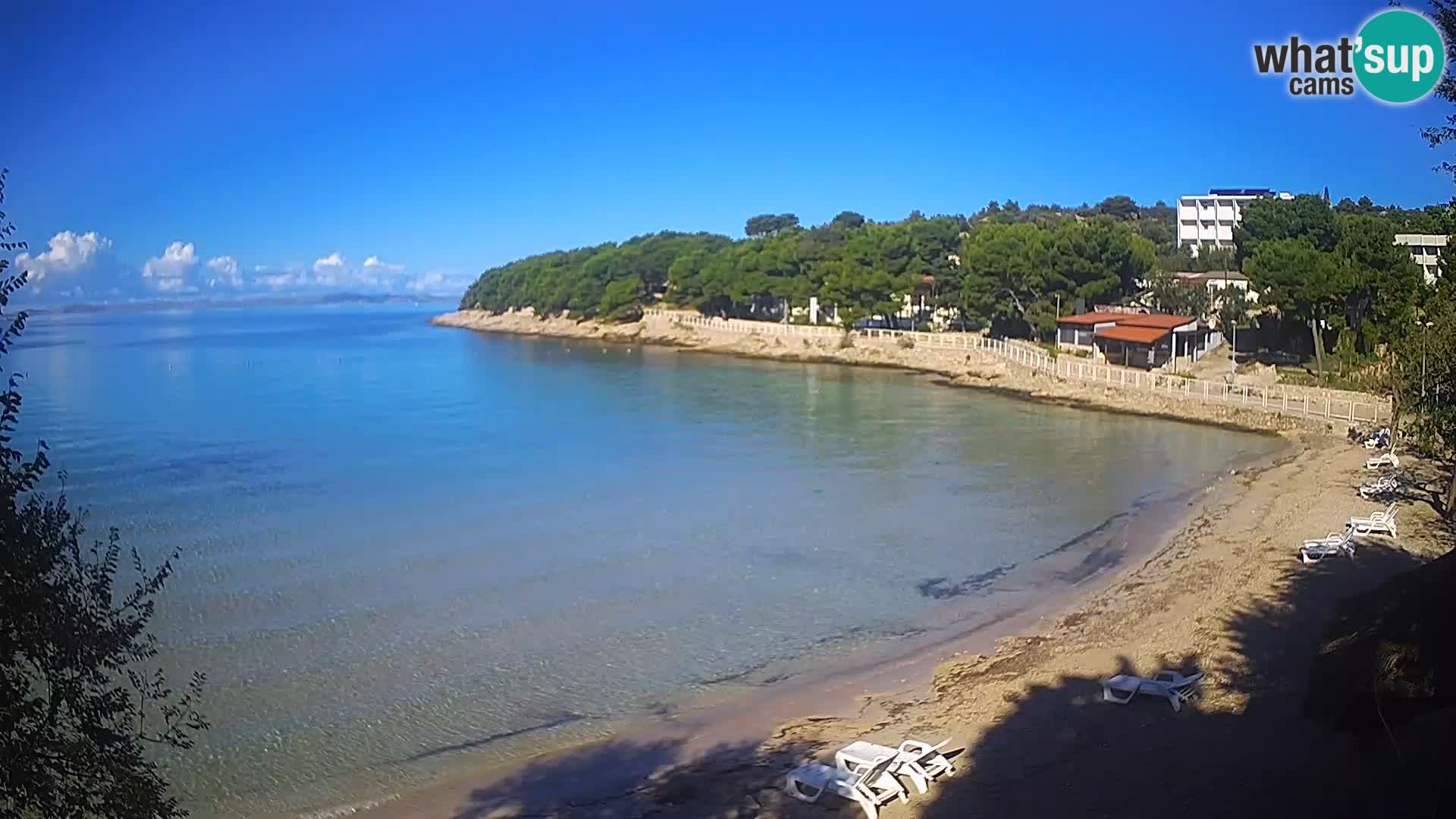 Plaža Slanica Murter – web kamera