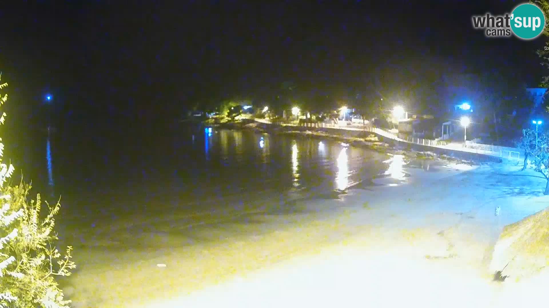 Strand Slanica Murter – webcam