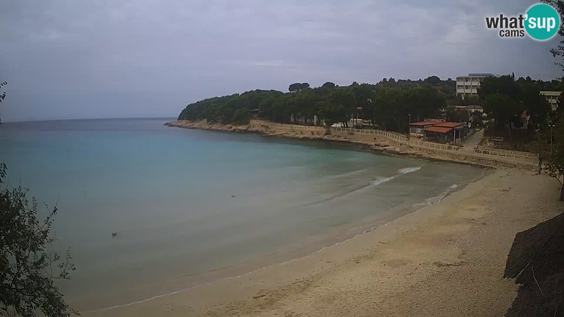 Plaža Slanica Murter – web kamera