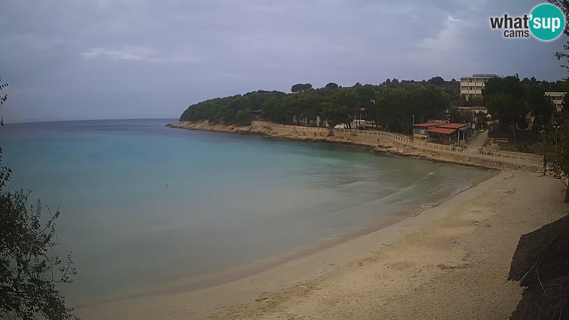 Plaža Slanica Murter – web kamera