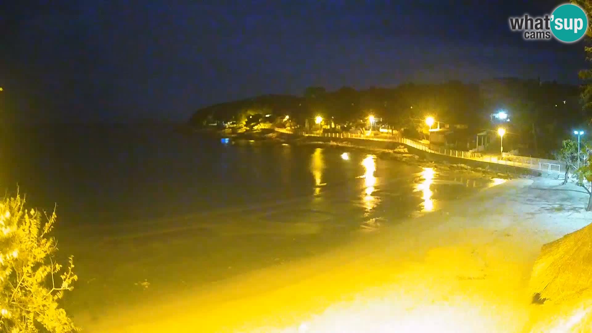 Strand Slanica Murter – webcam