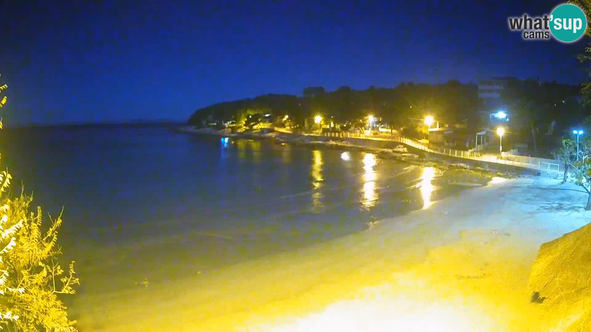 Strand Slanica Murter – webcam