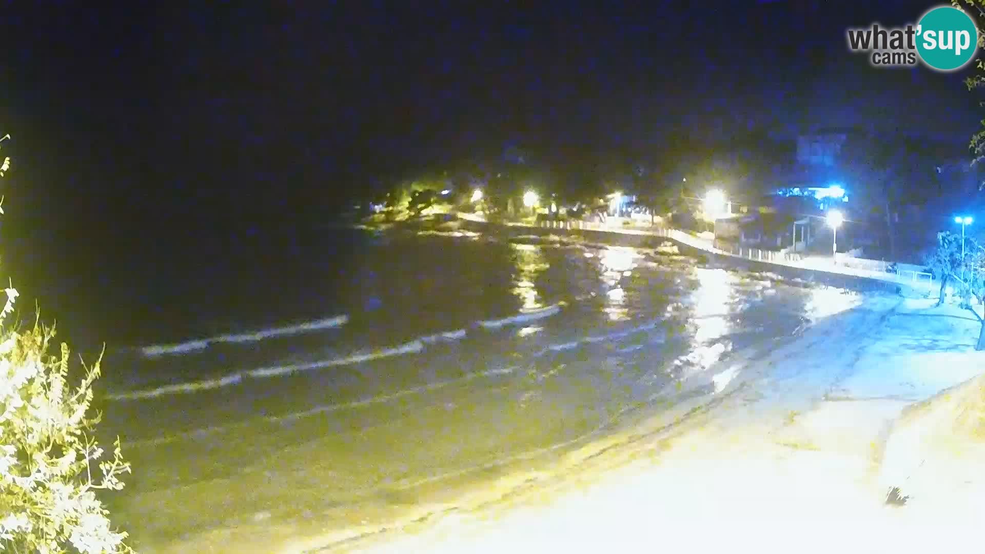 Strand Slanica Murter – webcam