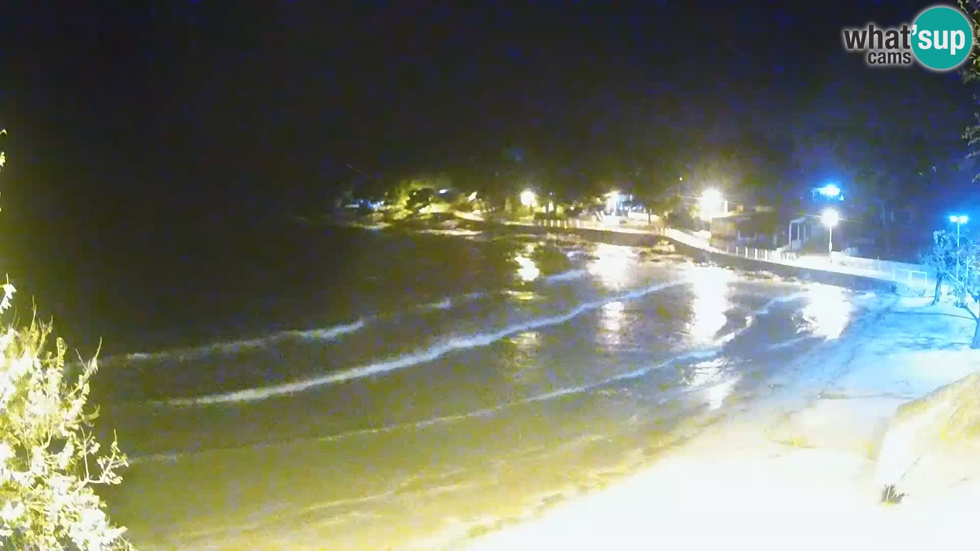 Strand Slanica Murter – webcam