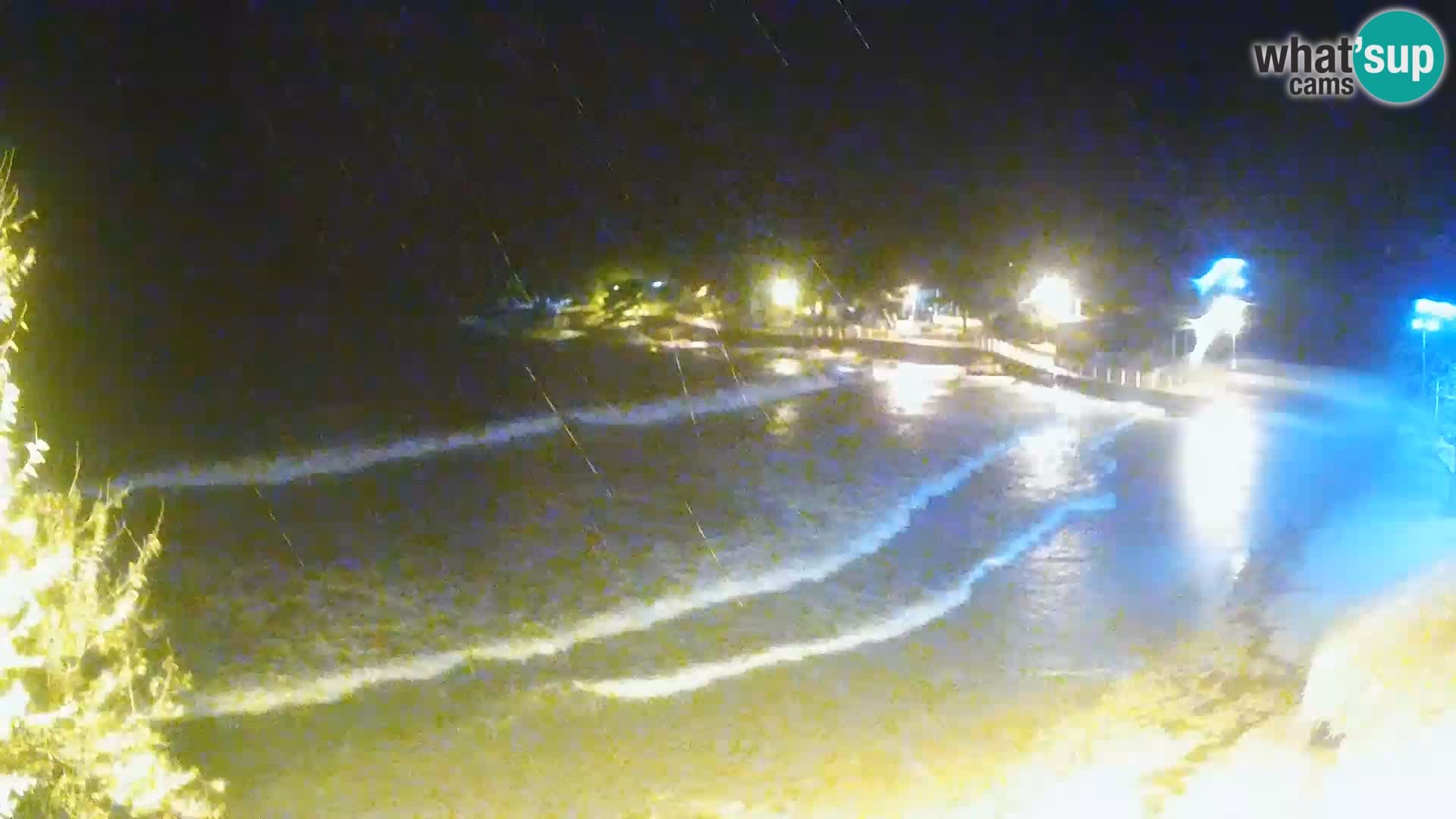 Strand Slanica Murter – webcam