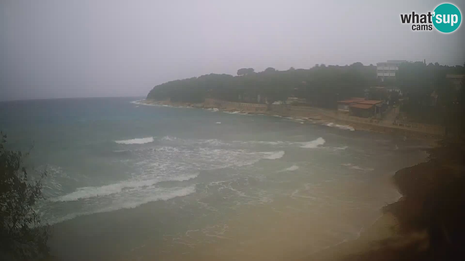 Strand Slanica Murter – webcam