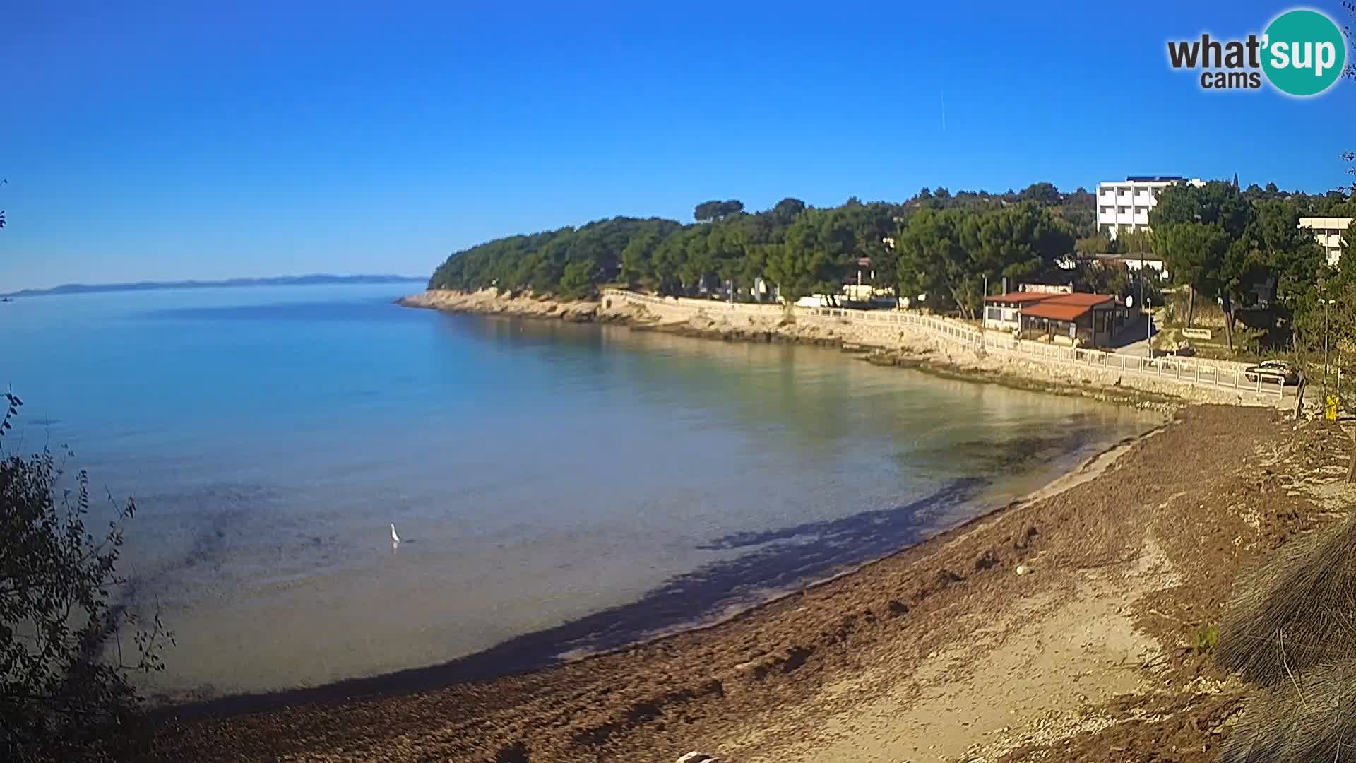 Plaža Slanica Murter – web kamera