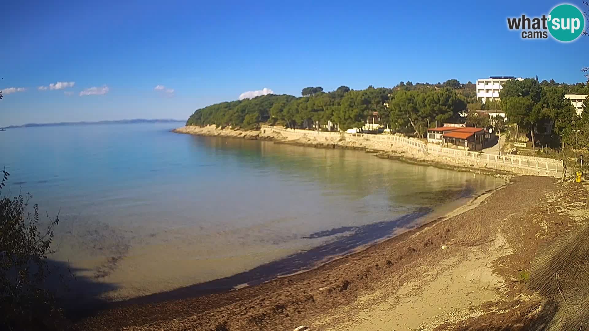 Strand Slanica Murter – webcam