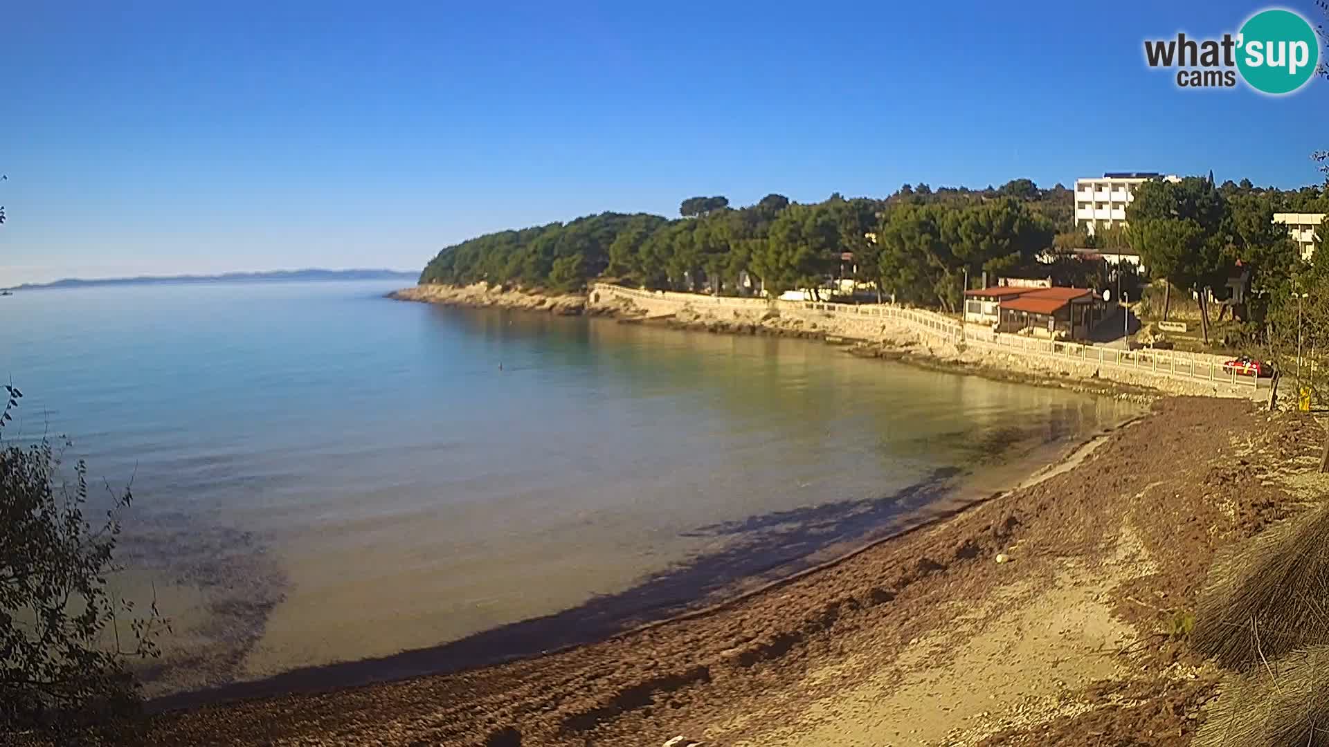 Plaža Slanica Murter – kamera v živo