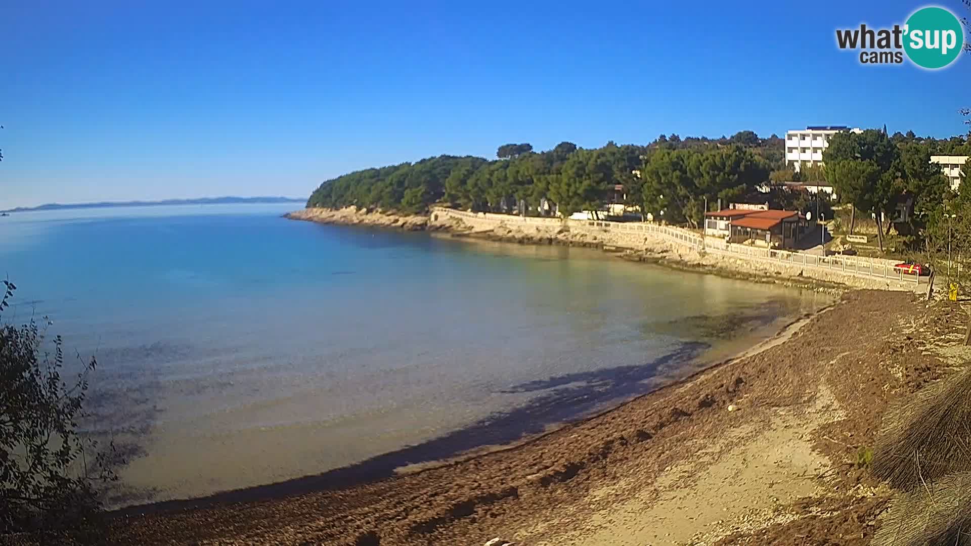 Plaža Slanica Murter – kamera v živo