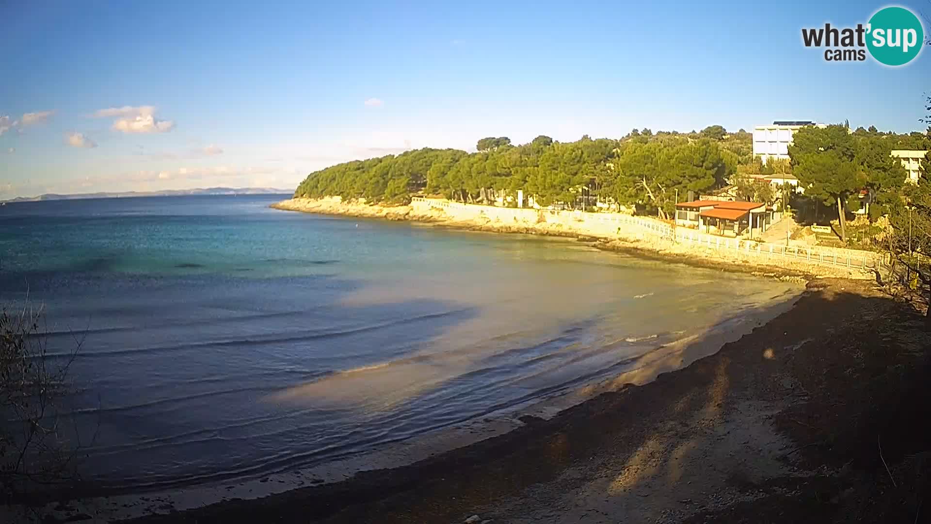 Strand Slanica Murter – webcam