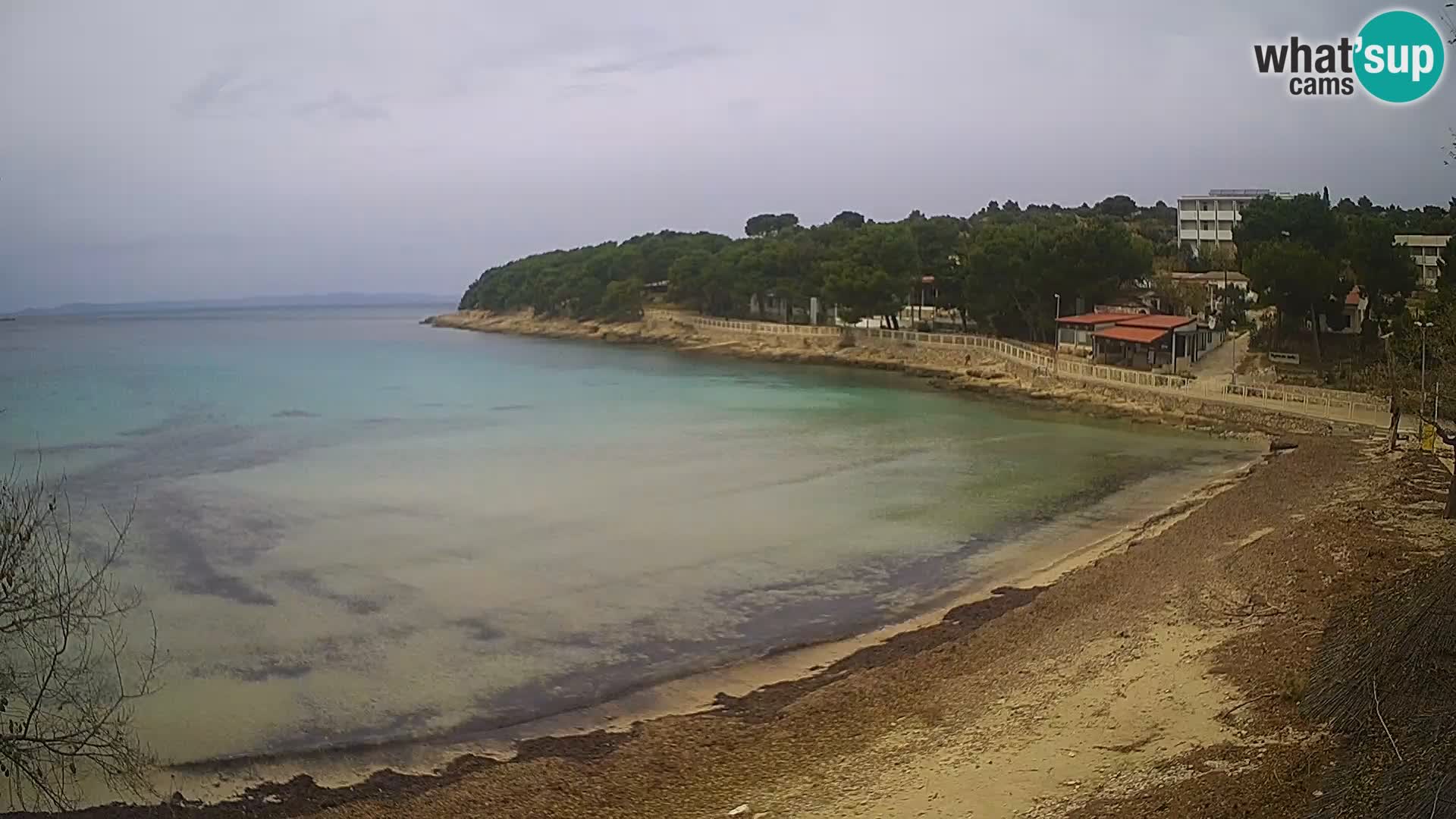 Plaža Slanica Murter – web kamera