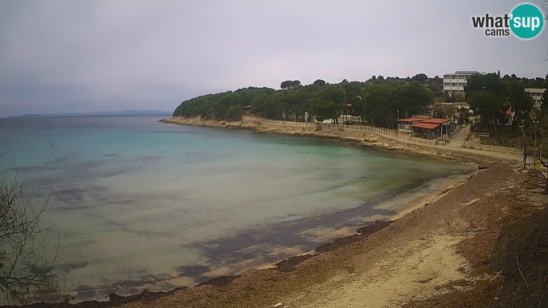 Plaža Slanica Murter – kamera v živo