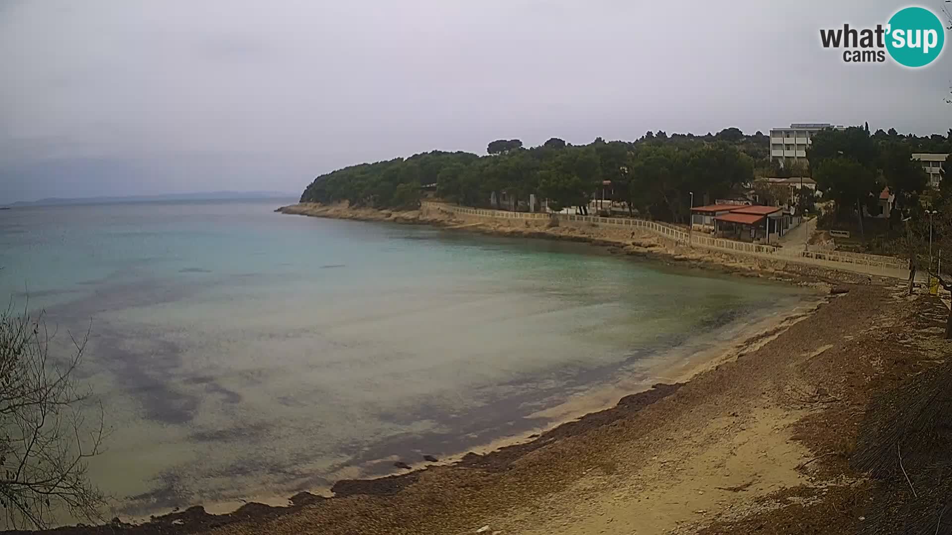 Plaža Slanica Murter – web kamera