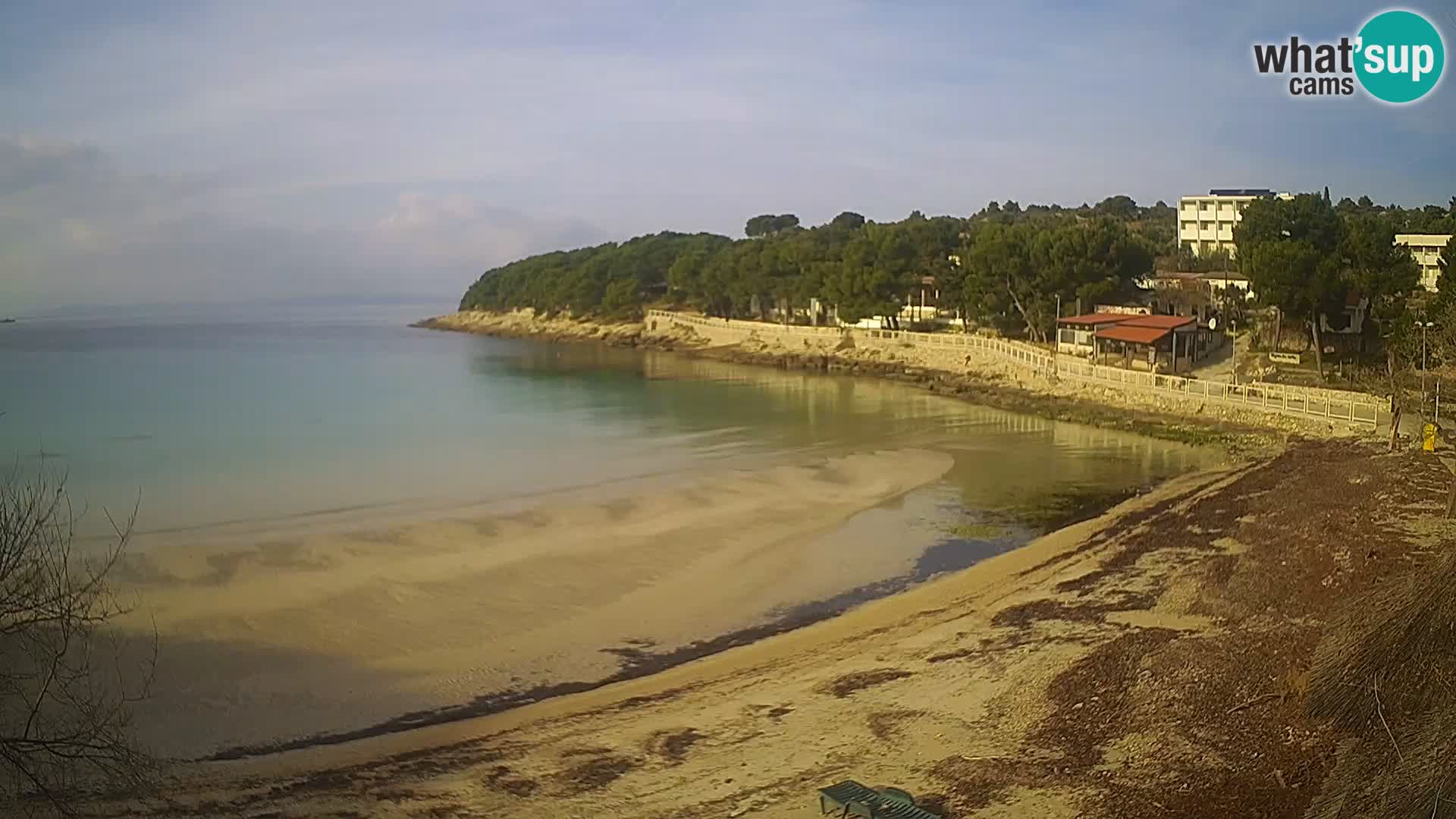 Strand Slanica Murter – webcam