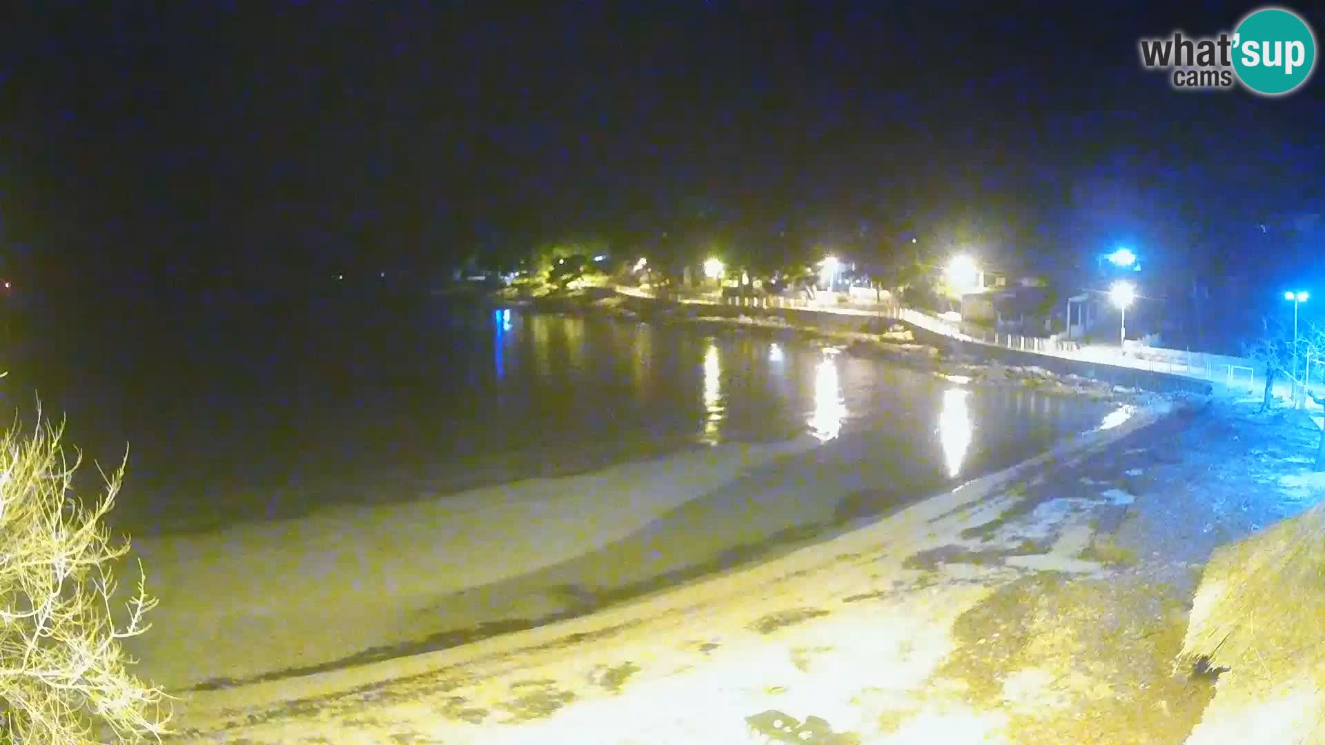 Strand Slanica Murter – webcam