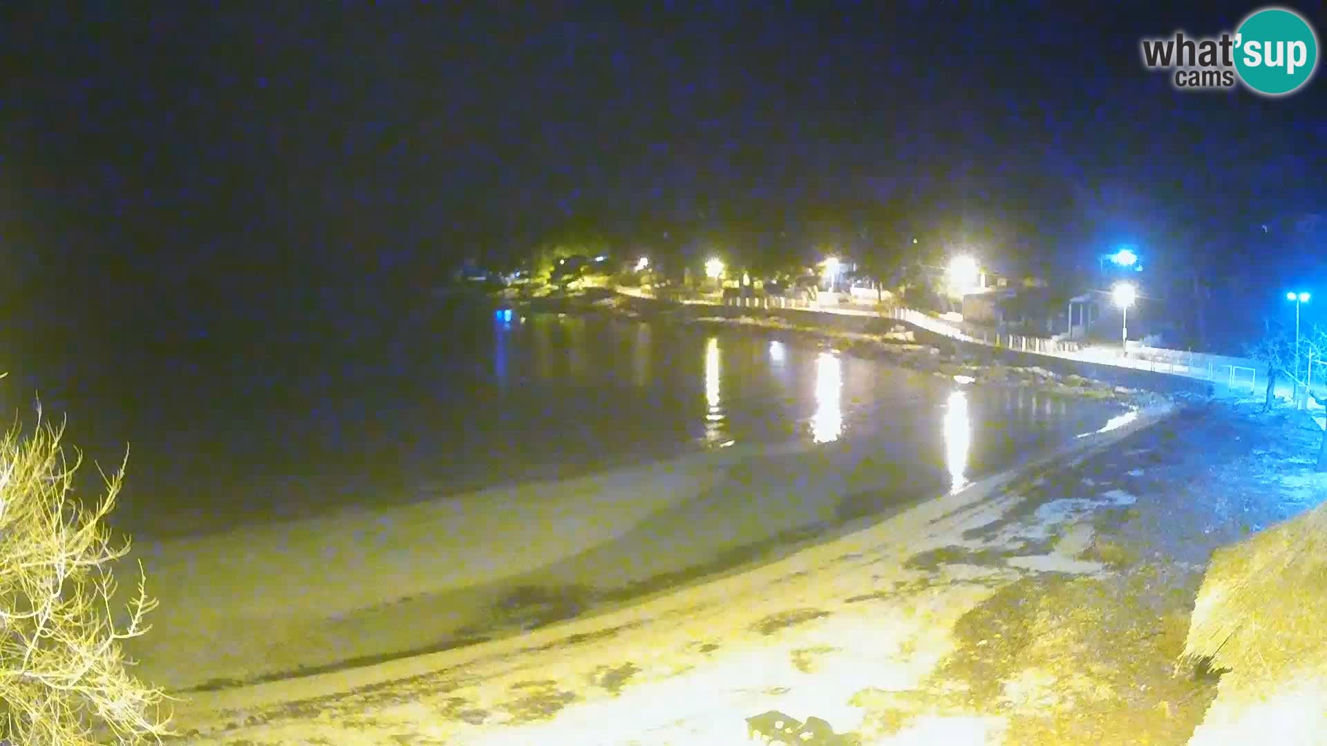 Strand Slanica Murter – webcam