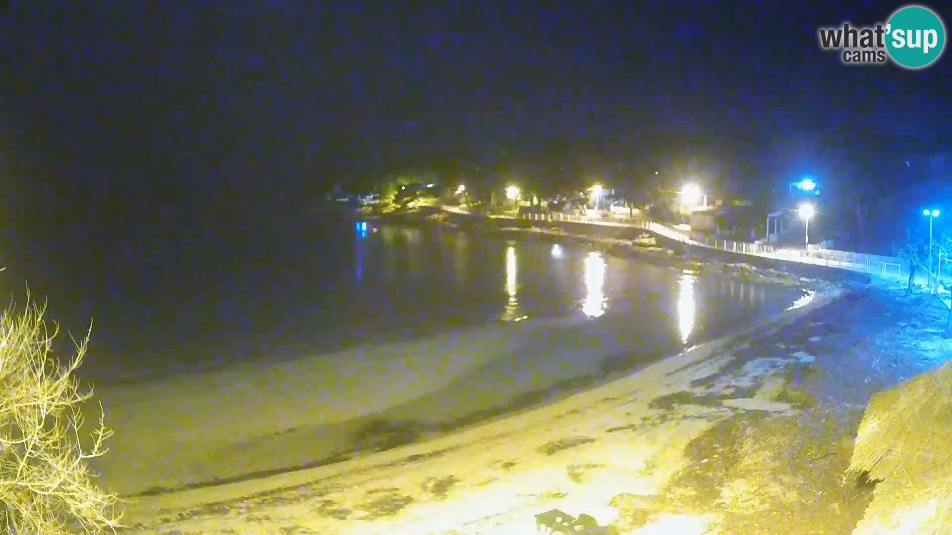 Strand Slanica Murter – webcam