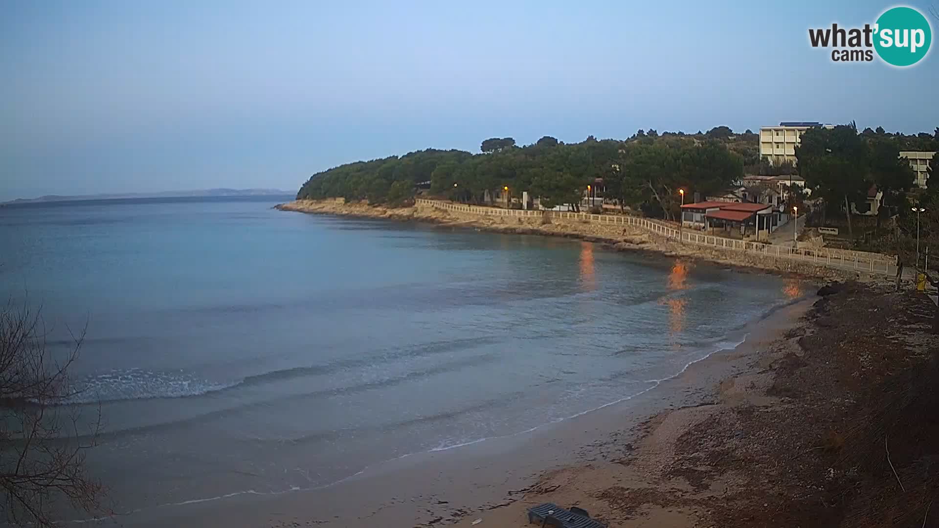 Plaža Slanica Murter – web kamera