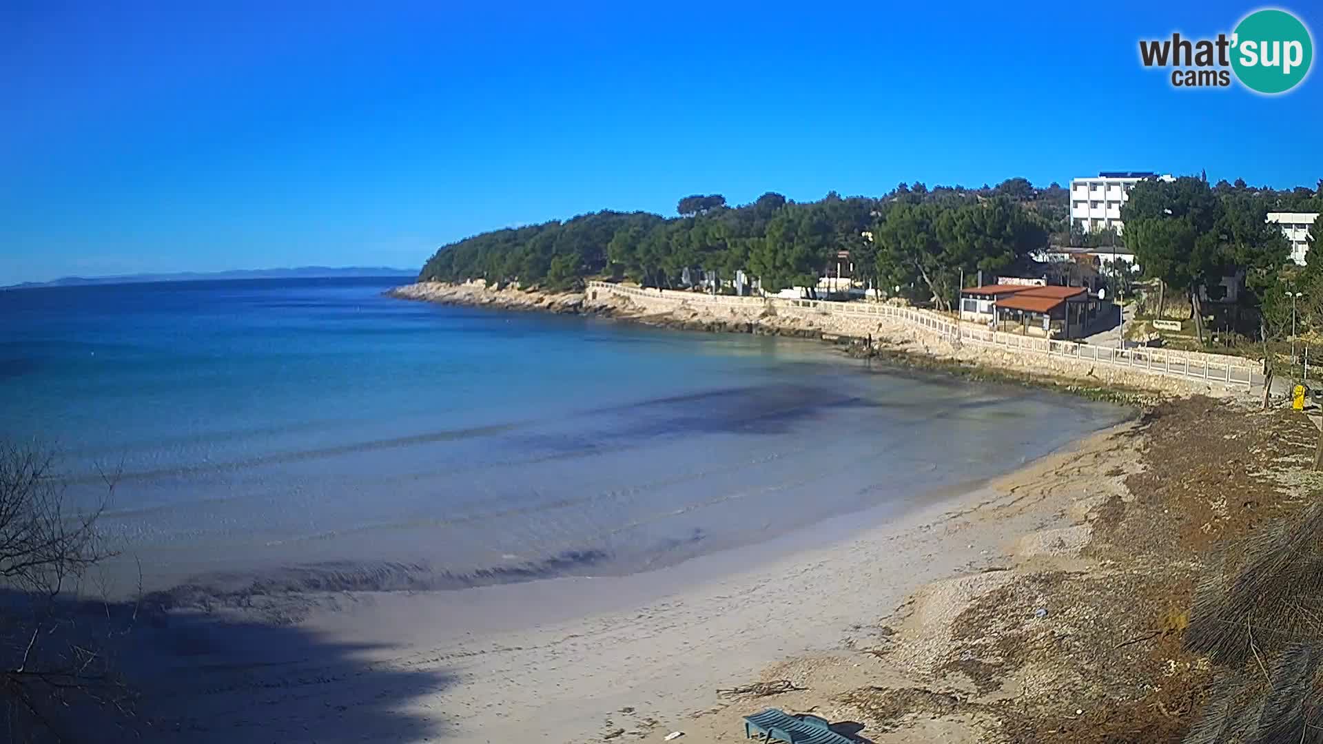 Plaža Slanica Murter – kamera v živo