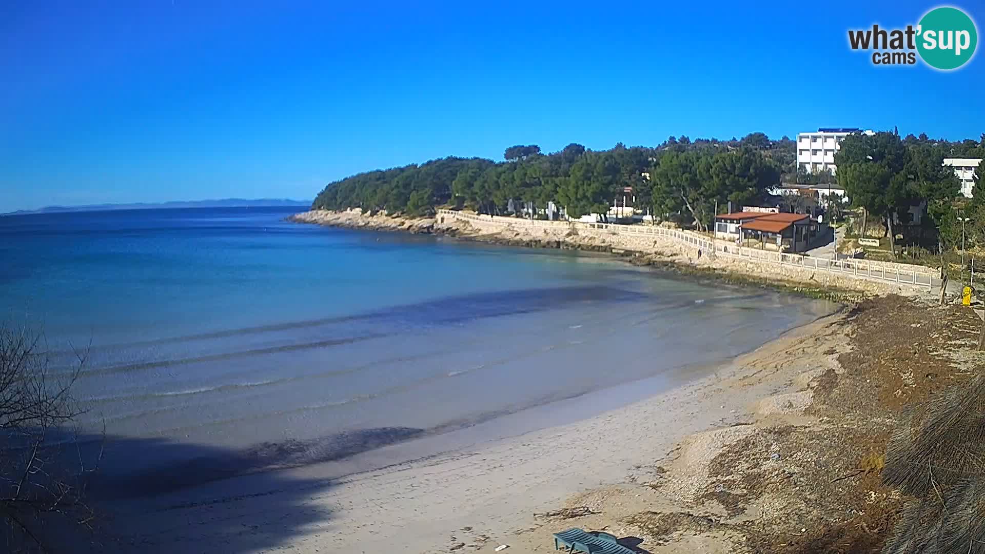 Plaža Slanica Murter – kamera v živo