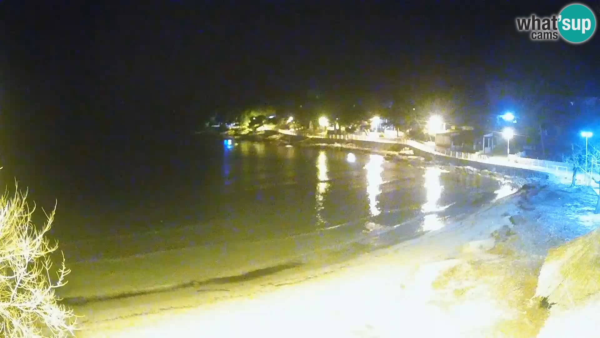 Strand Slanica Murter – webcam