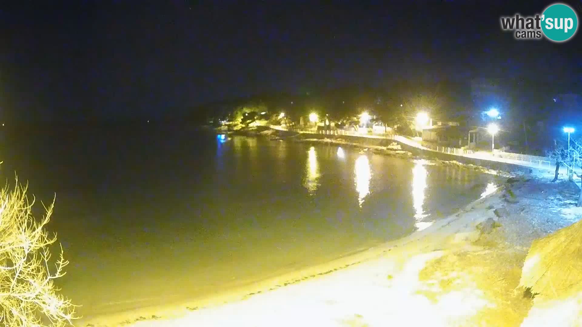 Strand Slanica Murter – webcam