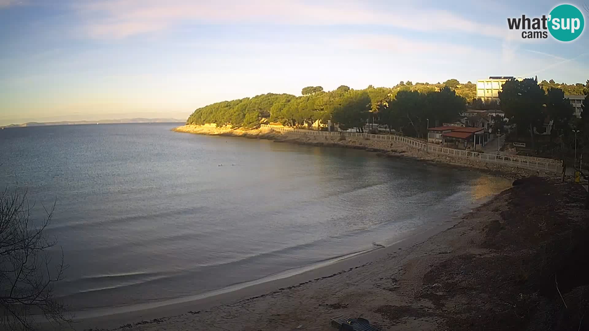 Strand Slanica Murter – webcam