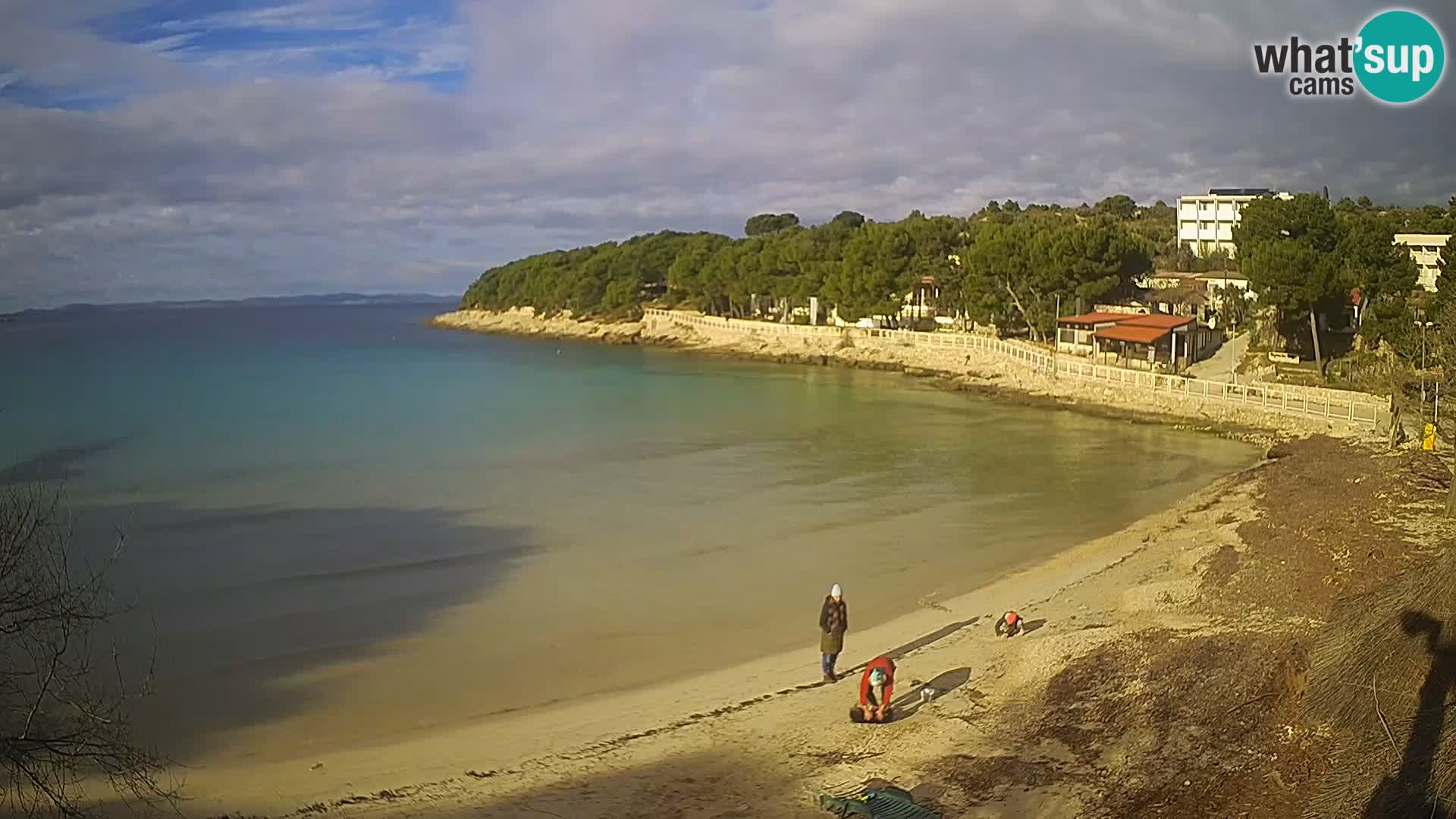 Strand Slanica Murter – webcam