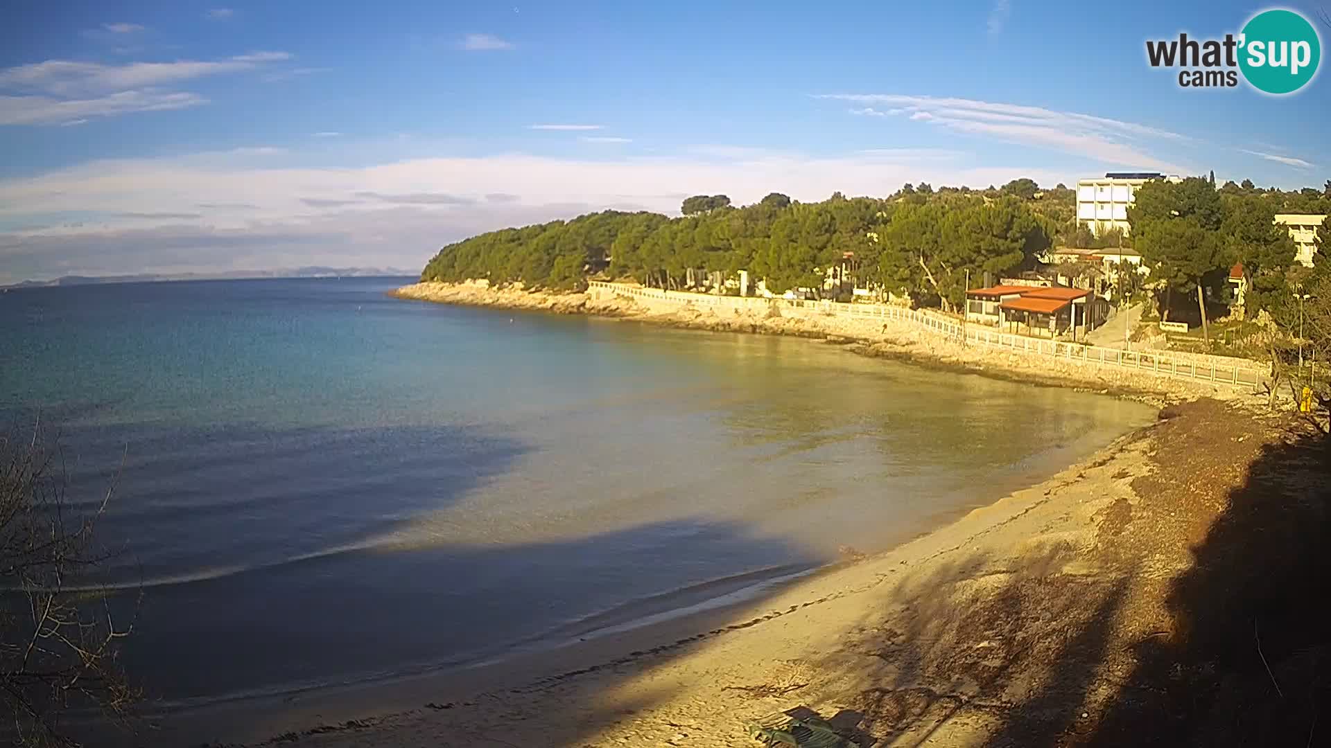 Plaža Slanica Murter – kamera v živo