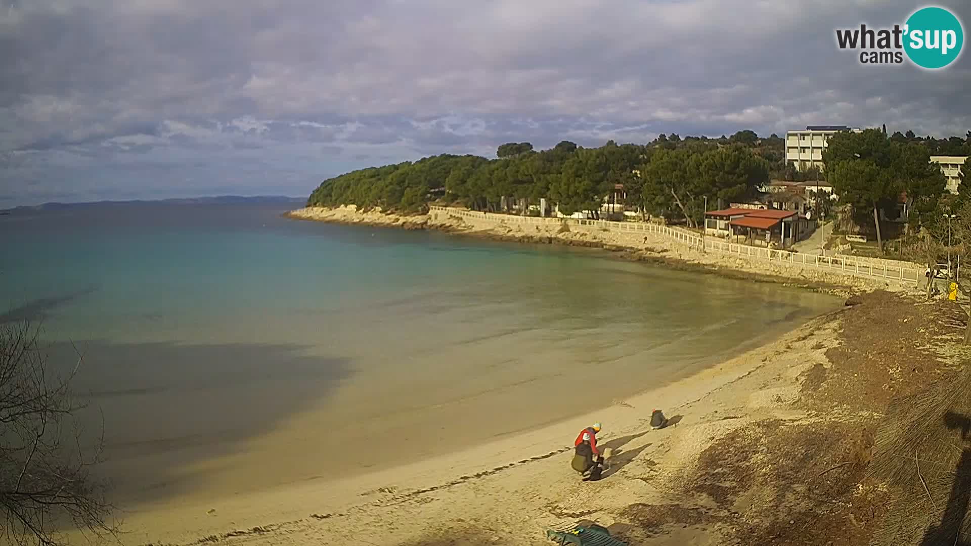 Strand Slanica Murter – webcam