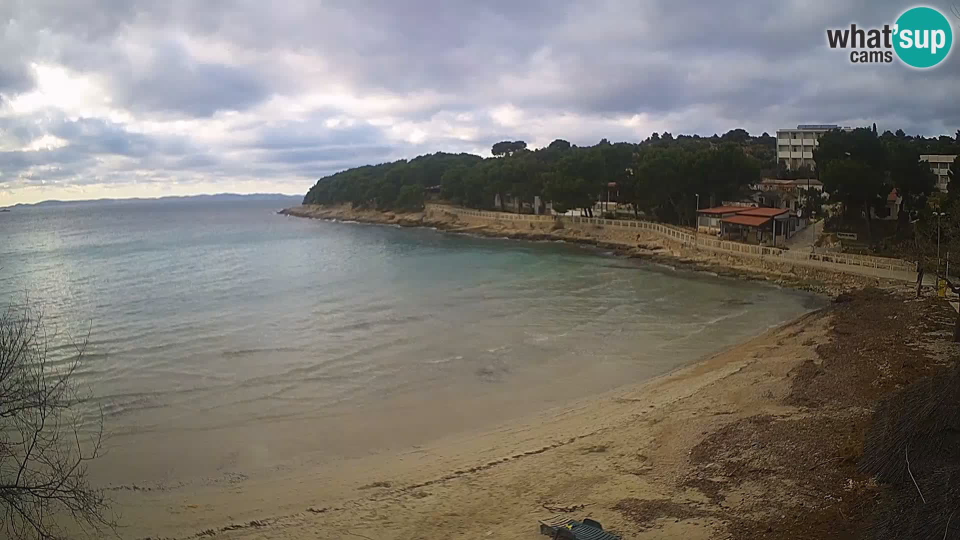 Plaža Slanica Murter – web kamera