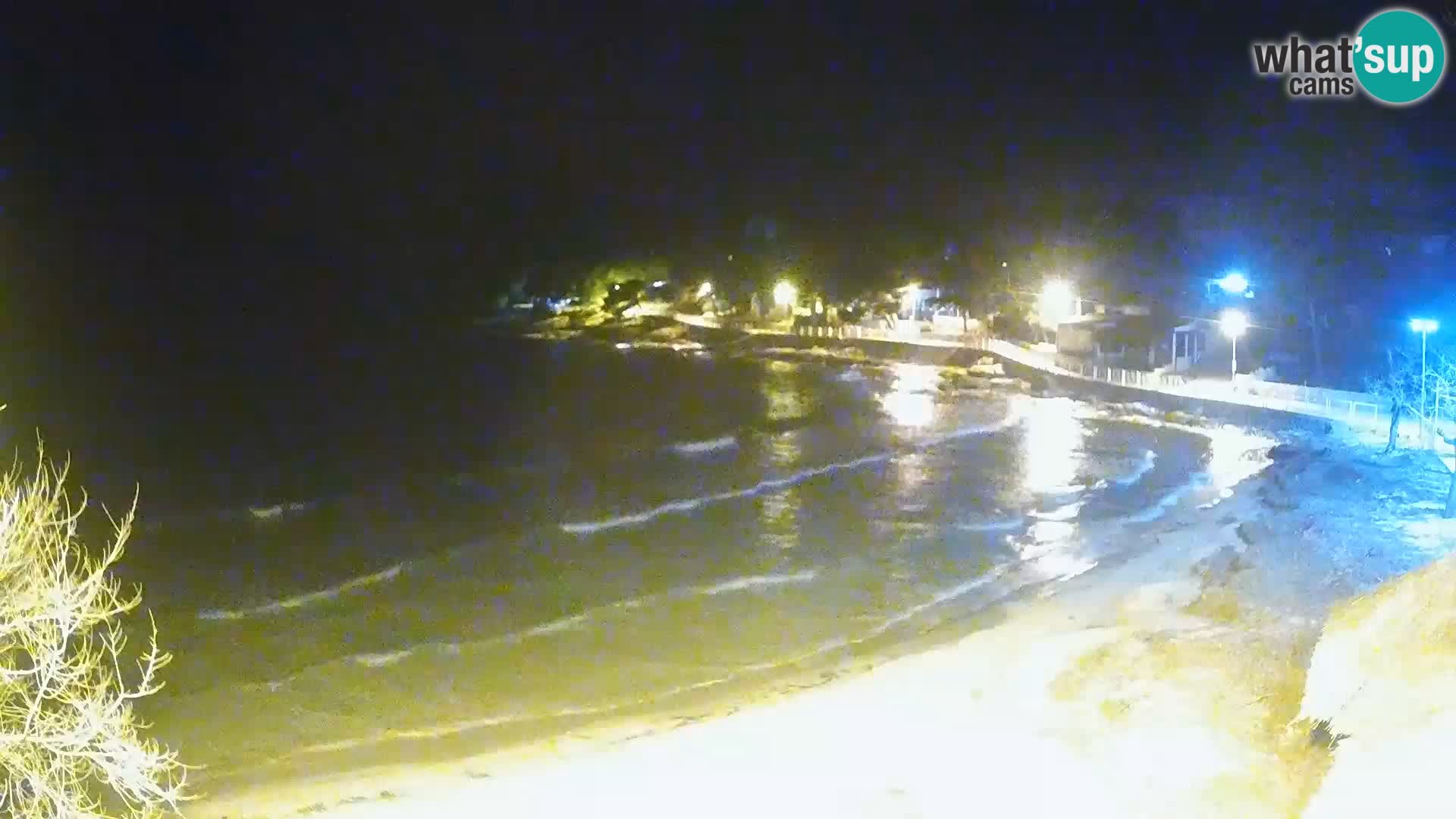 Strand Slanica Murter – webcam