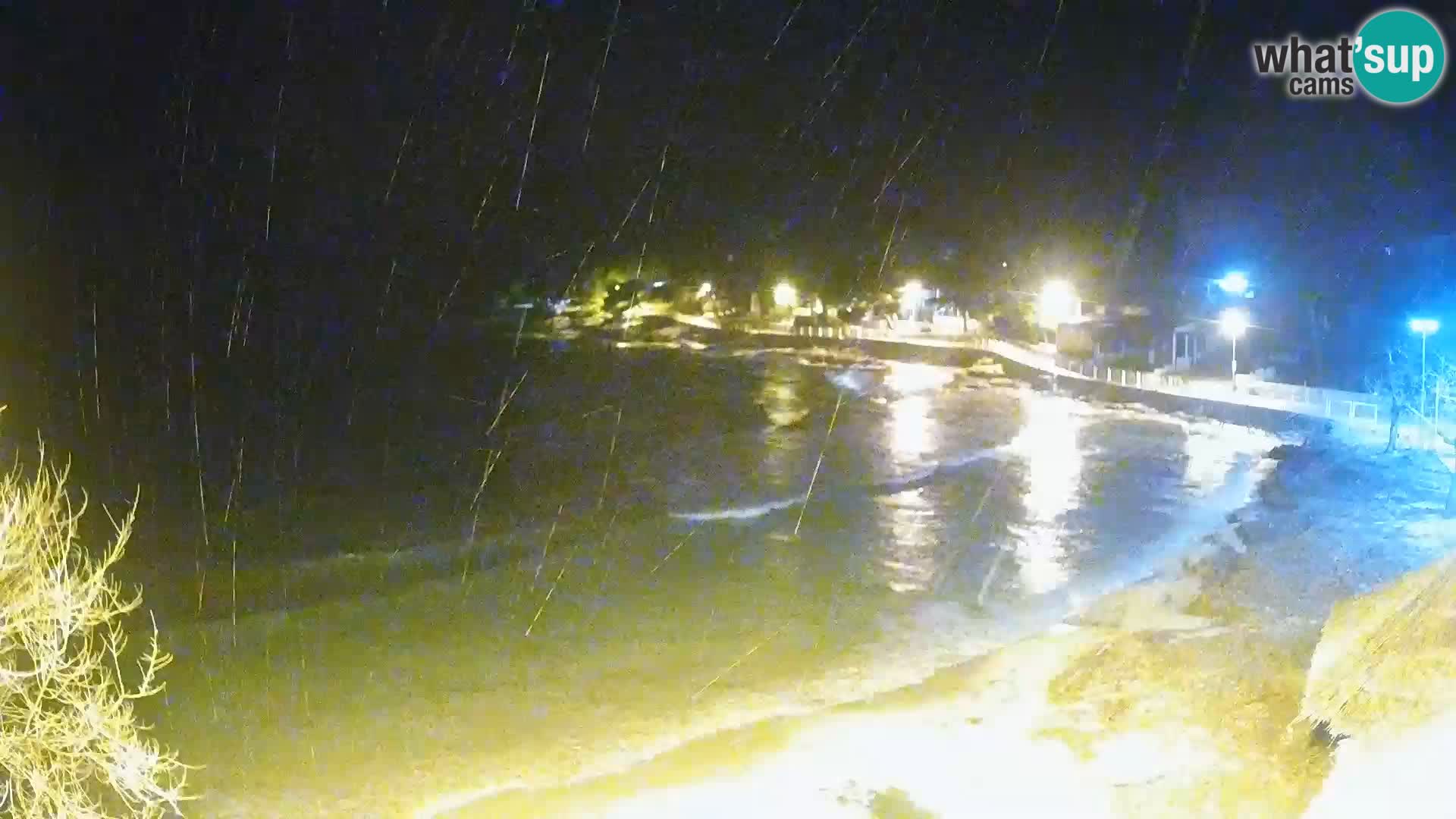 Strand Slanica Murter – webcam