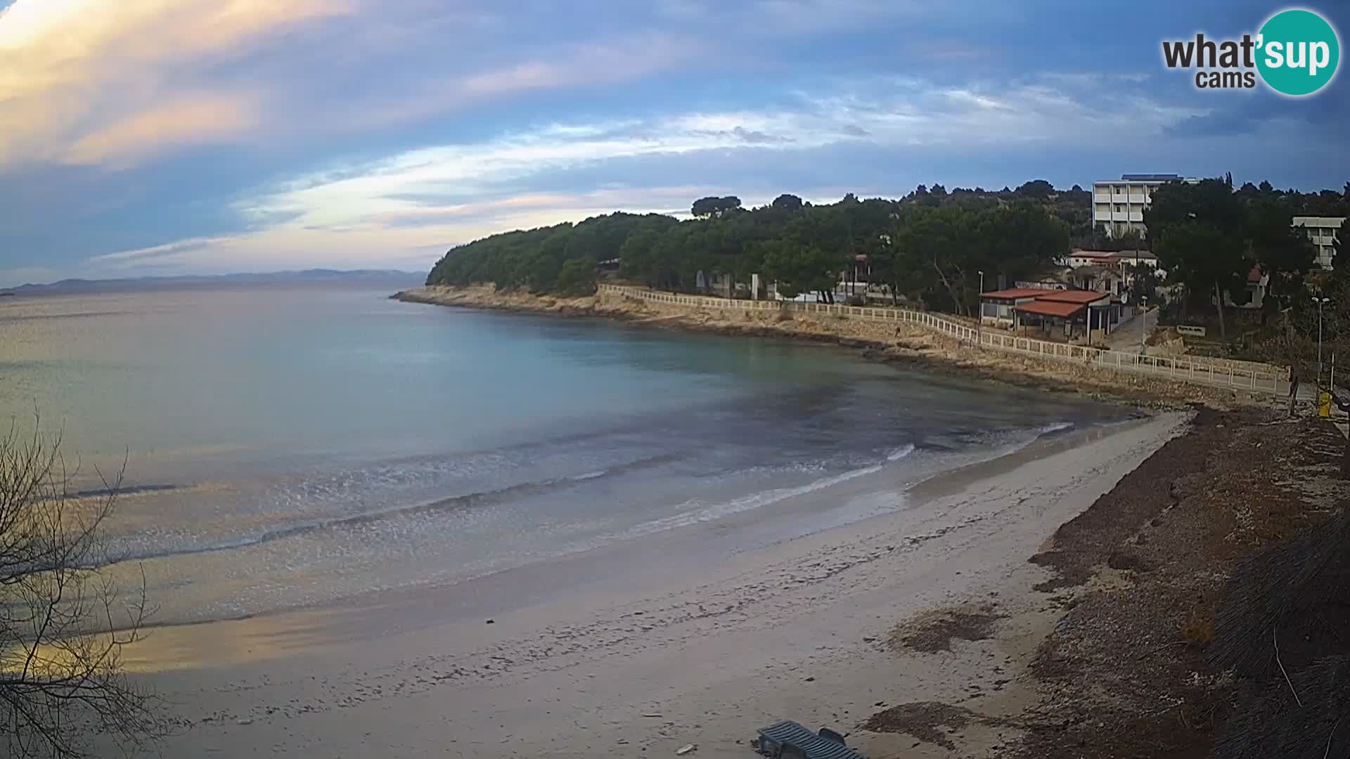 Strand Slanica Murter – webcam