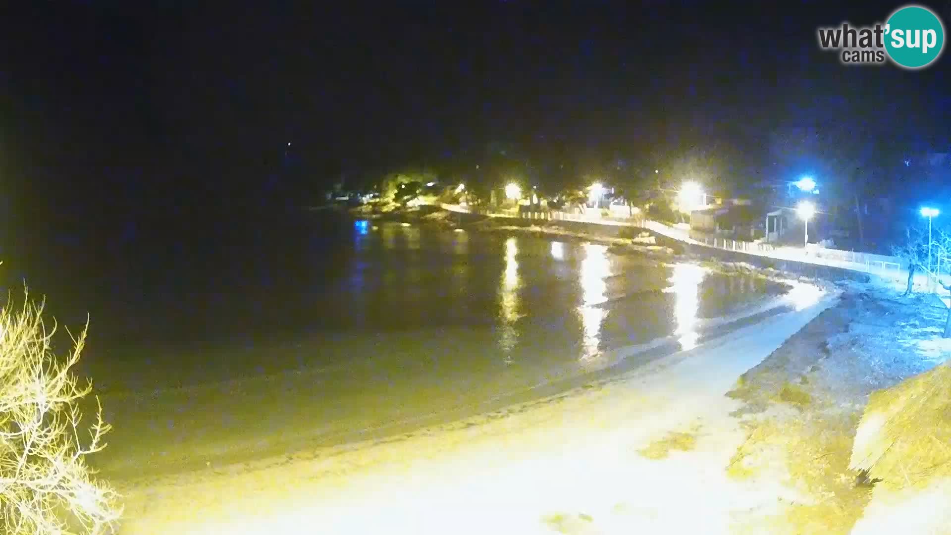 Strand Slanica Murter – webcam