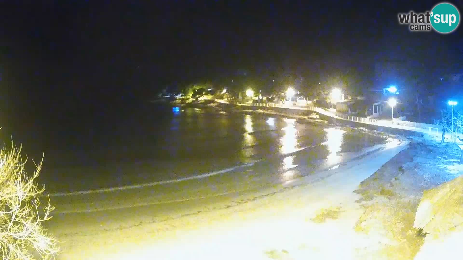 Strand Slanica Murter – webcam